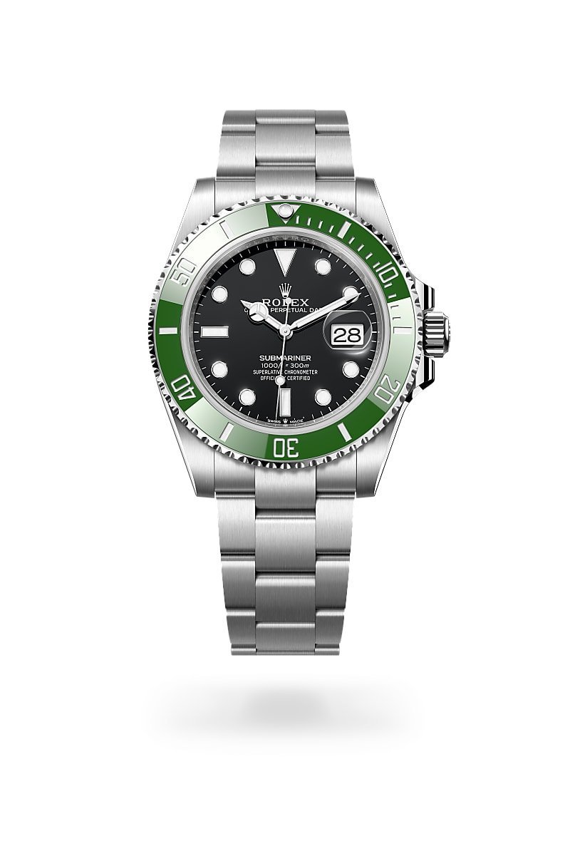 rolex Submariner de Acero Oystersteel, M126610LV-0002 - Joyería Marcos