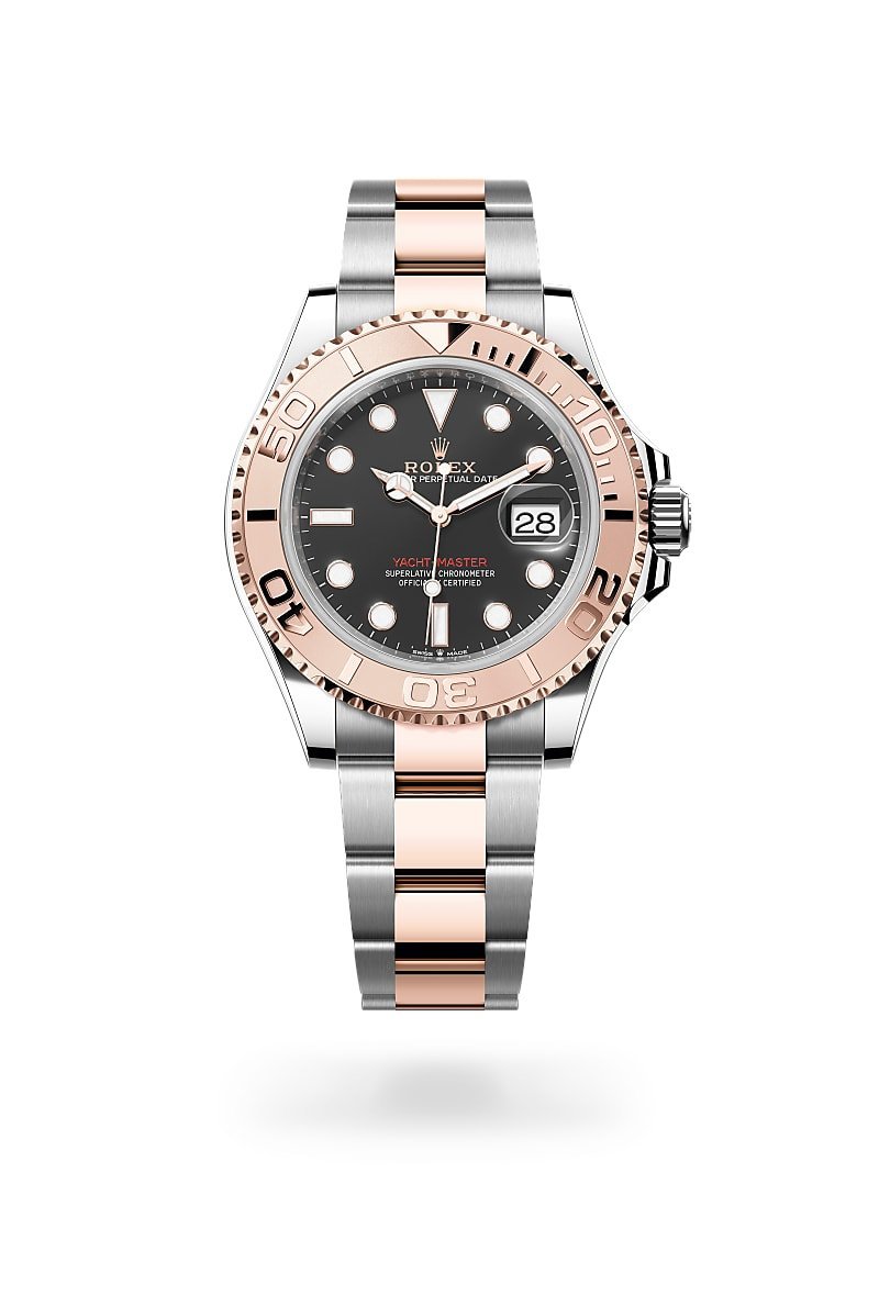 rolex Yacht-Master de Rolesor Everose —combinación de acero Oystersteel y oro Everose, M126621-0002 - Joyería Marcos