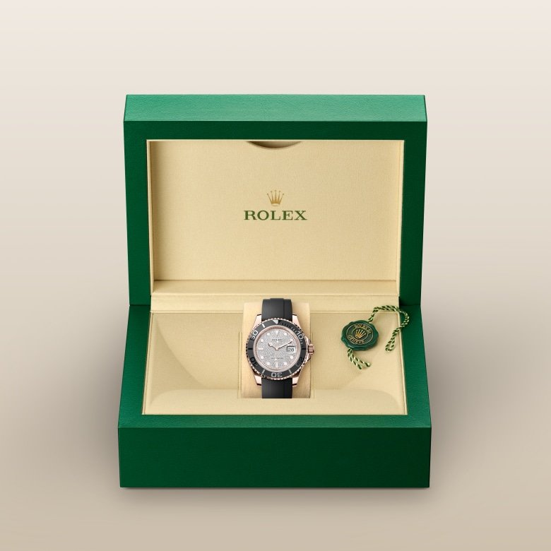 Rolex Yacht-Master de 18 ct Everose gold, M126655-0005 2 - Joyería Marcos