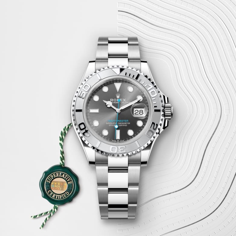 Rolex Yacht-Master de Rolesium - combination of Oystersteel and platinum, M126622-0001 3 - Joyería Marcos