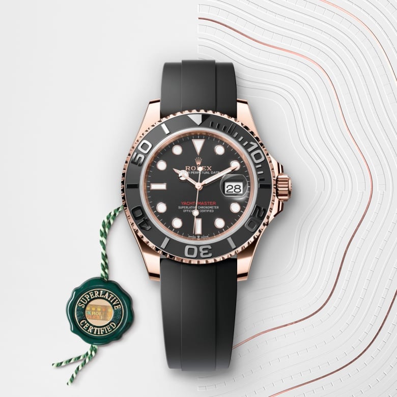 Rolex Yacht-Master de 18 ct Everose gold, M126655-0002 3 - Joyería Marcos