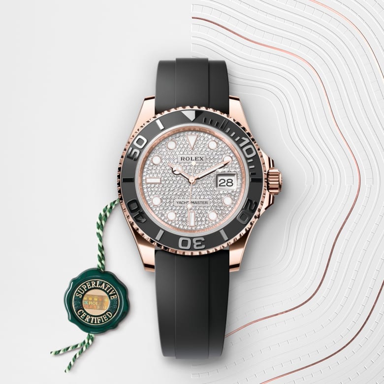 Rolex Yacht-Master de 18 ct Everose gold, M126655-0005 3 - Joyería Marcos