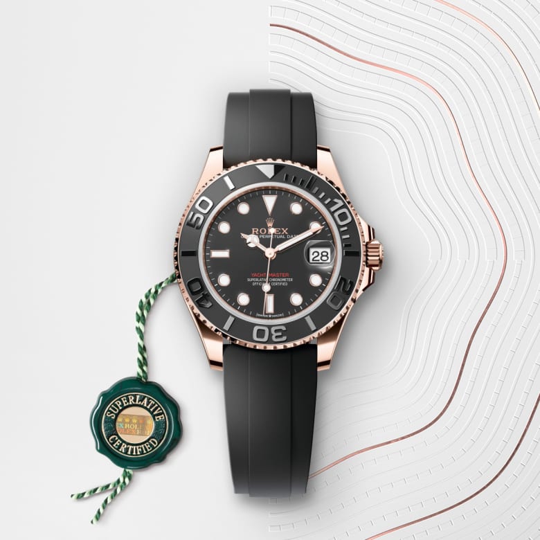 Rolex Yacht-Master de 18 ct Everose gold, M268655-0017 3 - Joyería Marcos