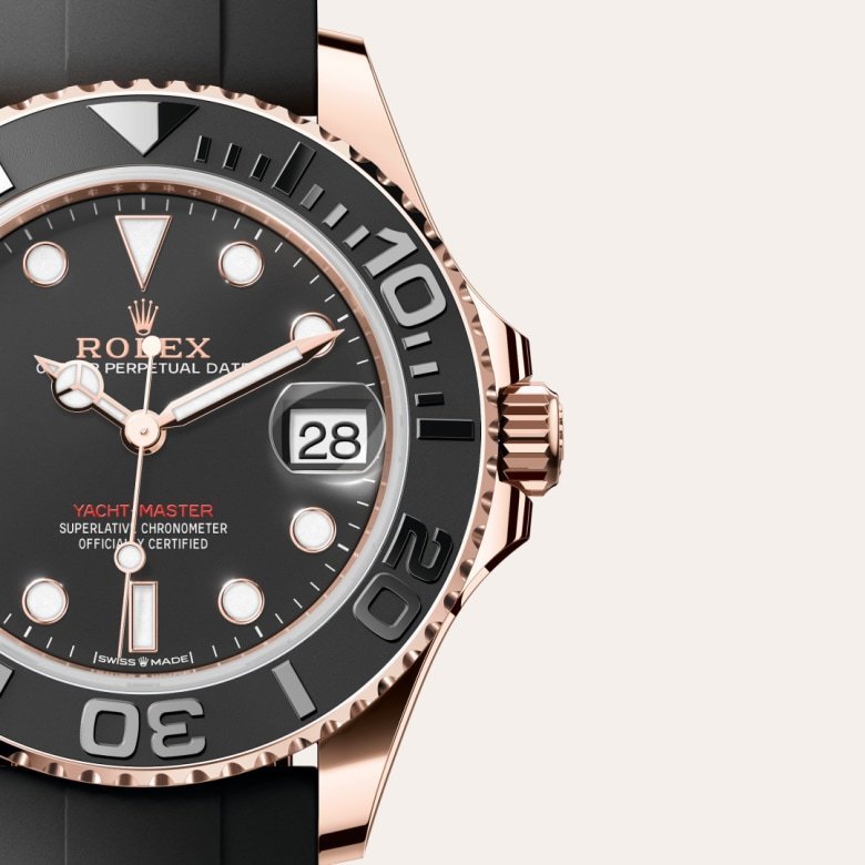 Rolex Yacht-Master de 18 ct Everose gold, M268655-0017 4 - Joyería Marcos