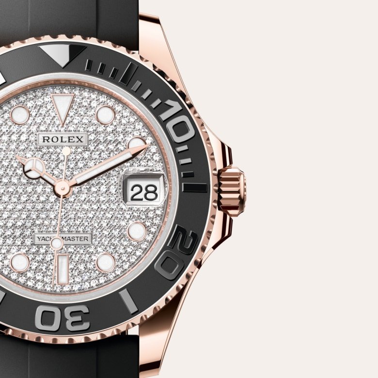 Rolex Yacht-Master de 18 ct Everose gold, M268655-0019 4 - Joyería Marcos