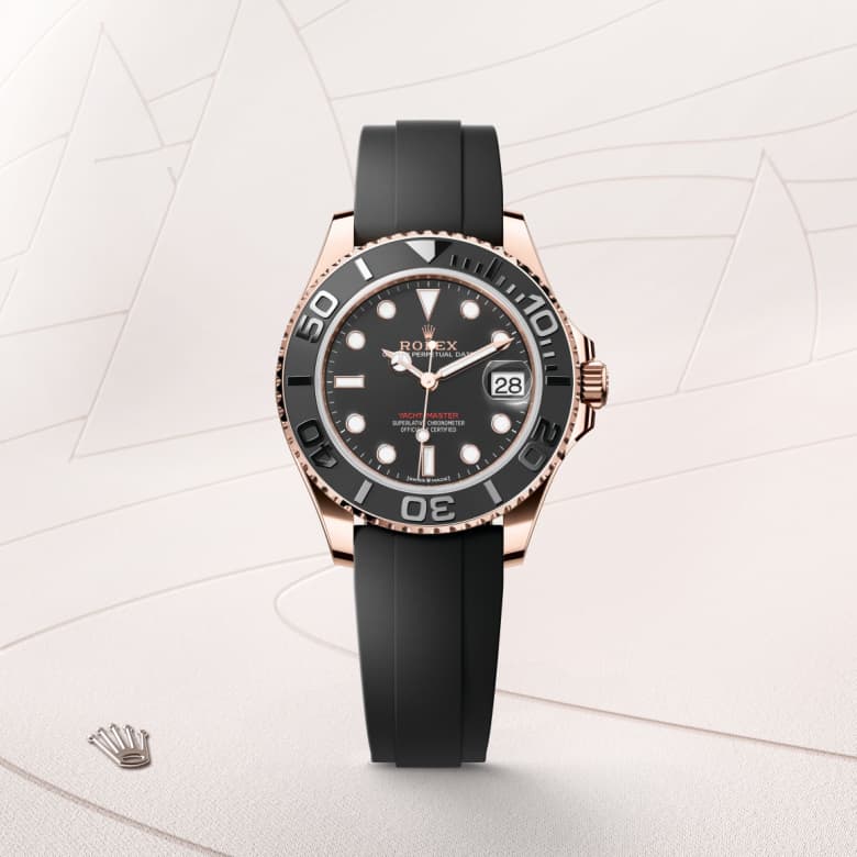 Rolex Yacht-Master de 18 ct Everose gold, M268655-0017 1 - Joyería Marcos