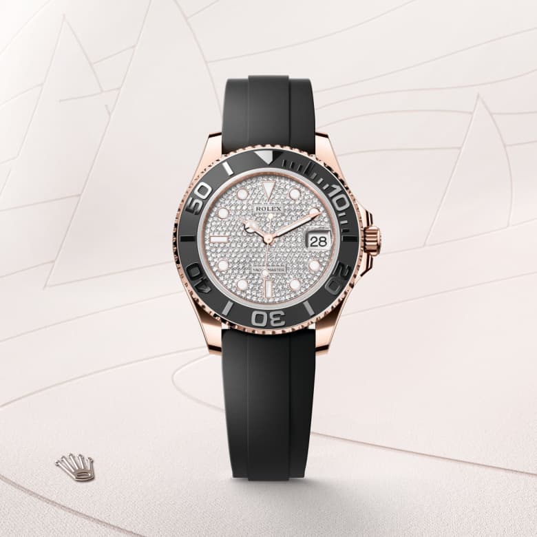 Rolex Yacht-Master de 18 ct Everose gold, M268655-0019 1 - Joyería Marcos
