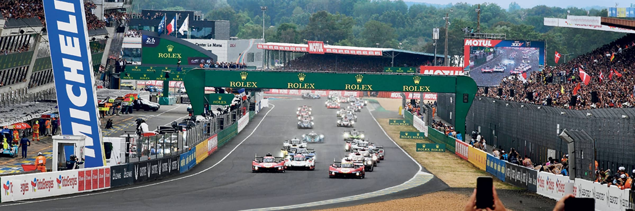 Rolex and motor sport