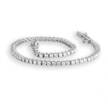 Riviere Bracelet with Diamonds