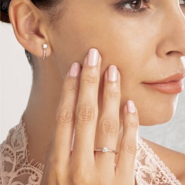 sortija oro blanco y brillantes gsi