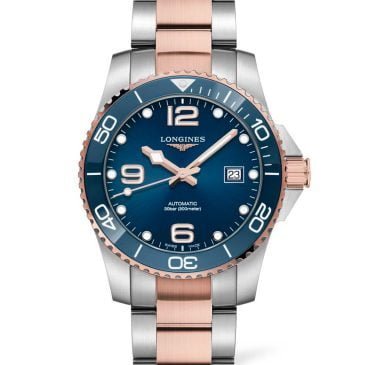 Longines HydroConquest 41 Blue red PVD