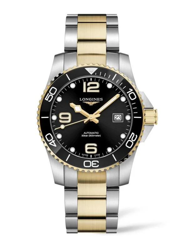 Longines HydroConquest 41 Black and yellow PVD