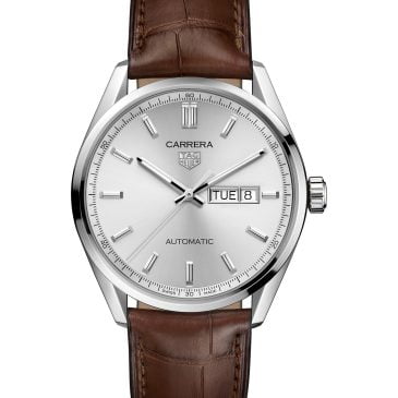 Tag Heuer Carrera leather 41mm