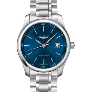 longines master collection 40 mm blue