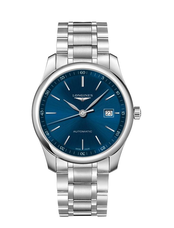 longines master collection 40 mm blue