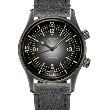 longines legend diver watch caqui 42 mm