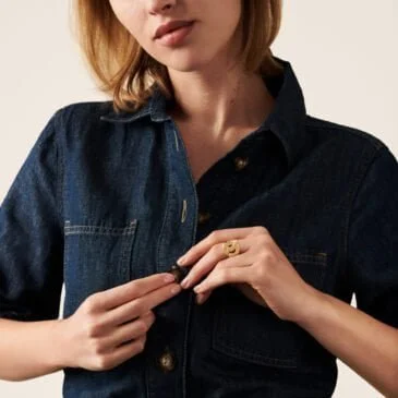 Anillo de oro amarillo dinh van Menottes R16, Ref. 267301, envío rápido en 24 horas. Joyas exclusivas de alta calidad.