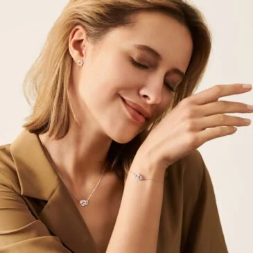 Pendientes dinh van Menottes R7,5 en oro blanco con diamantes, ref. 867322, envío en 24h. Comprar online.