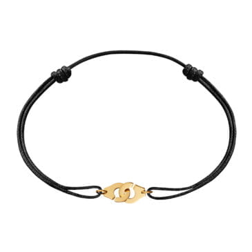 Cord bracelet Menottes dinh van Yellow Gold R8