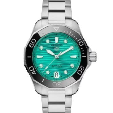 Tag Heuer Aquaracer 36mm Turquoise with Diamonds