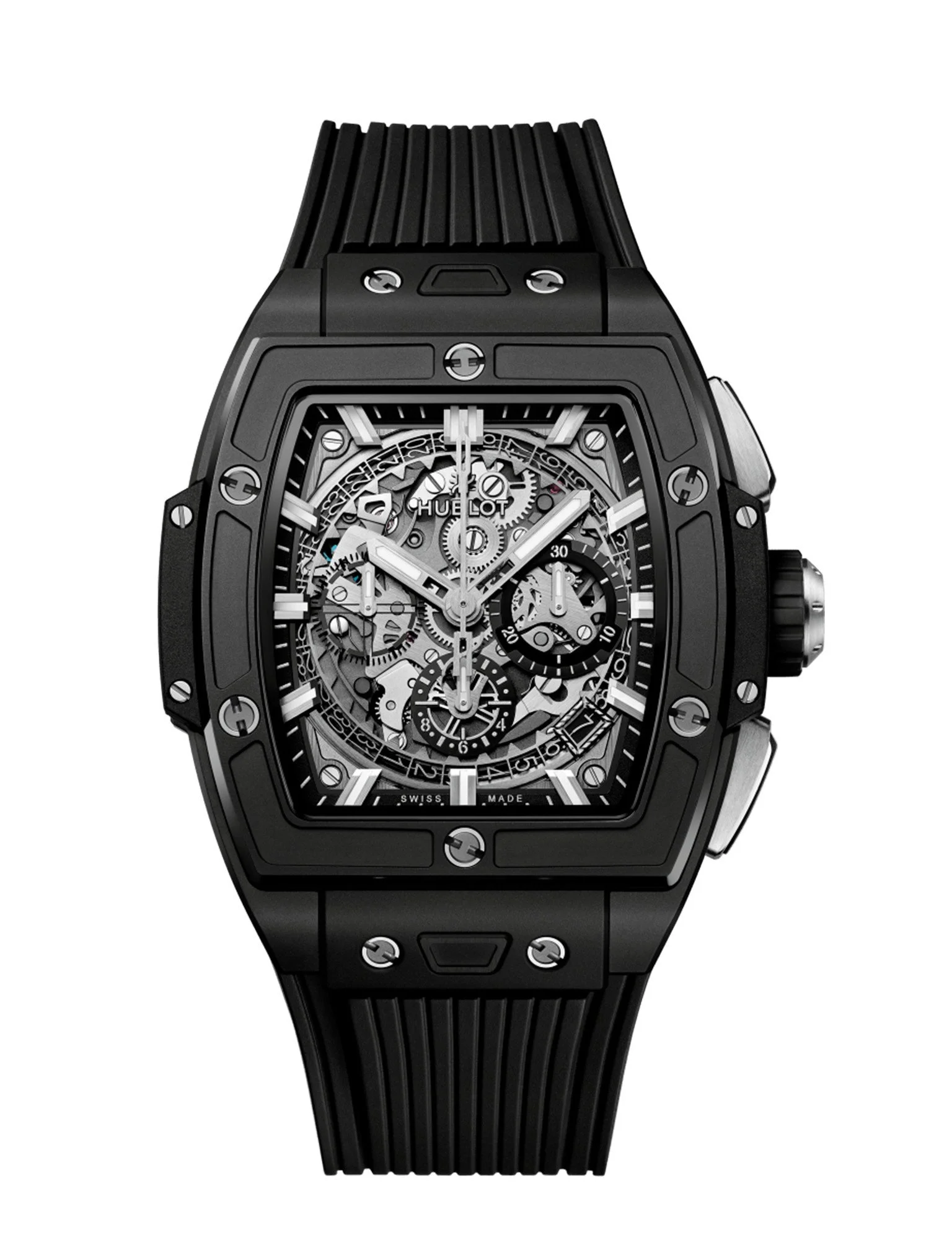 Reloj Hublot Spirit of Big Bang Black Magic 42mm para hombre, Ref. 642.CI.0170.RX, lujo y estilo contemporáneo.