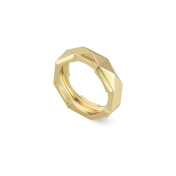 gucci anillo link to love oro amarillo 4mm