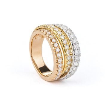 Joyería MARCOS Gold Ring and Diamonds