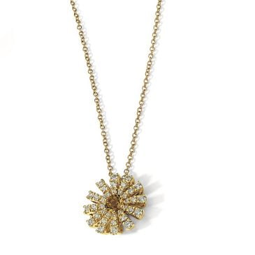 Collar Damiani Margherita Oro Amarillo y Diamantes