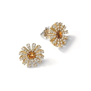 Pendientes Damiani Margherita Oro Amarillo y Diamantes