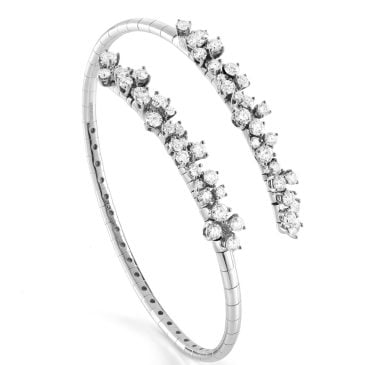 Pulsera Damiani Mimosa Oro Blanco y Diamantes