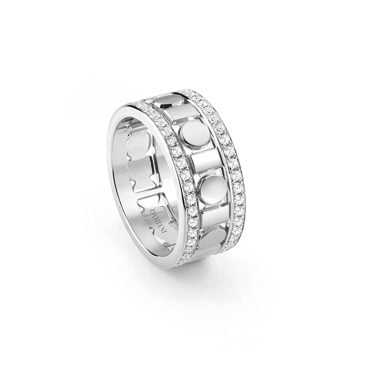 Anillo Belle Epoque Reel Oro Blanco y Diamantes