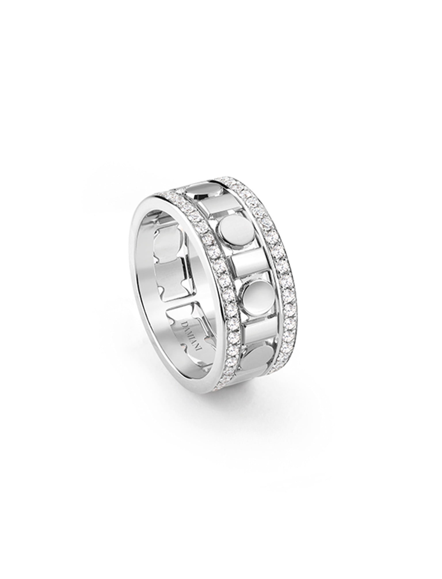 anillo belle epoque reel oro blanco y diamantes