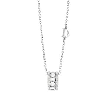 Collar Belle Epoque Reel Oro Blanco y Diamantes