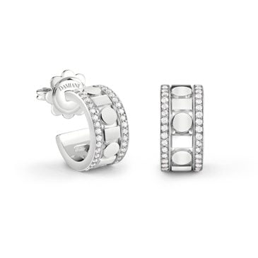 Pendientes Damiani Belle Epoque Reel Oro Blanco y Diamantes