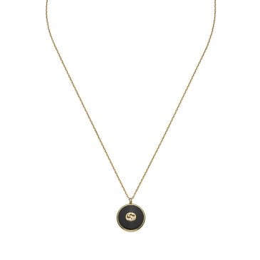 Collar Gucci Interlocking Oro Amarillo 18 K
