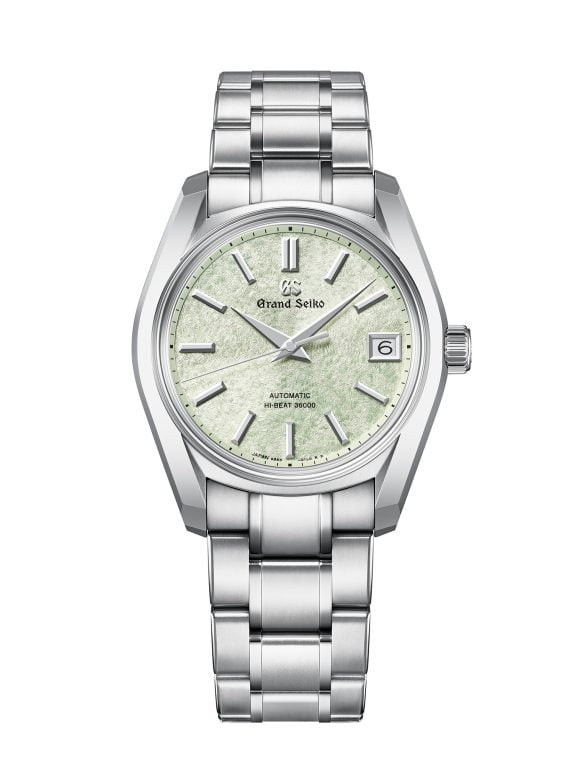 Reloj Grand Seiko Sakura-Wakaba 38mm Ref. SBGH343G: Elegancia inspirada en la naturaleza para hombre.