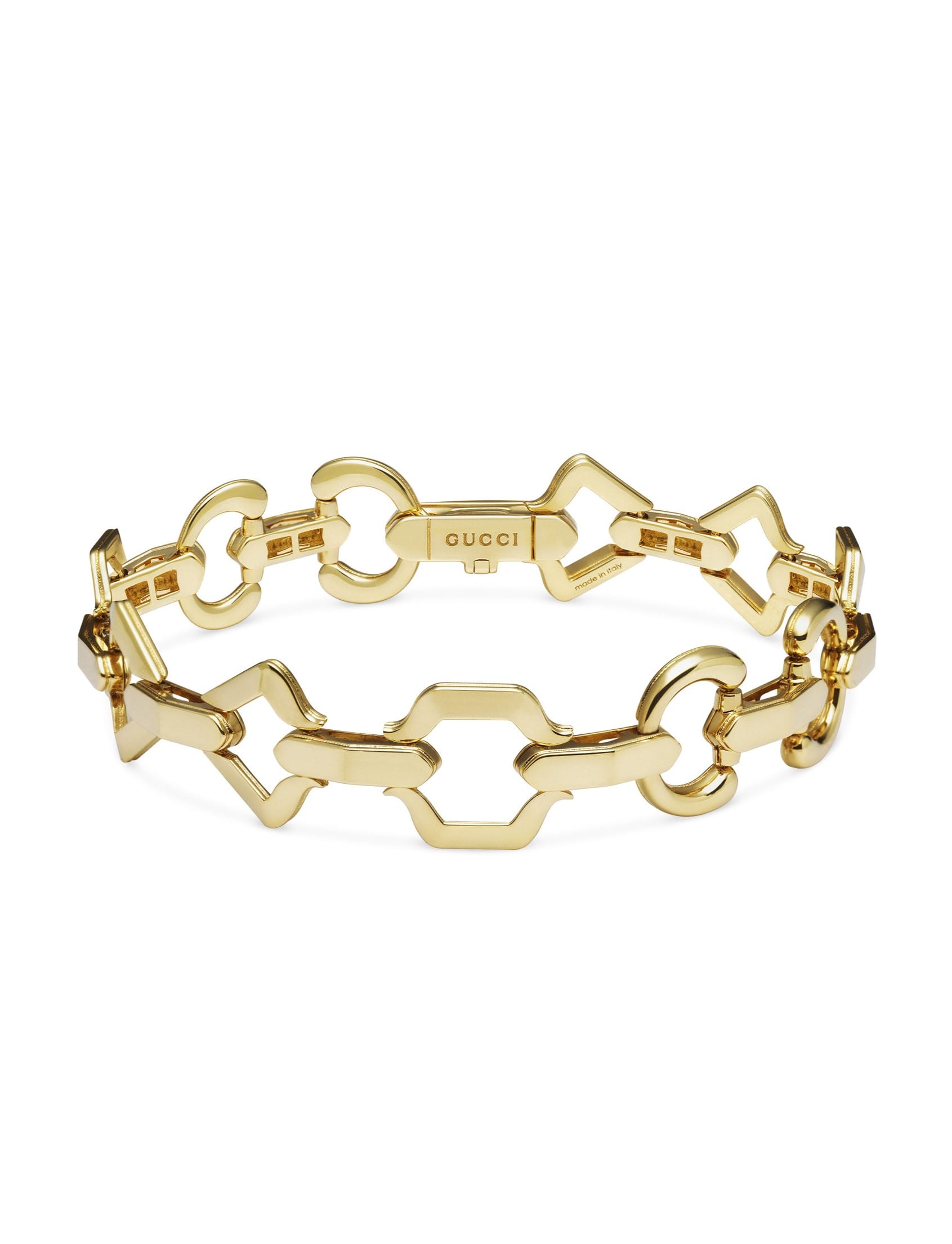 pulsera gucci horsebit oro amarillo 18k