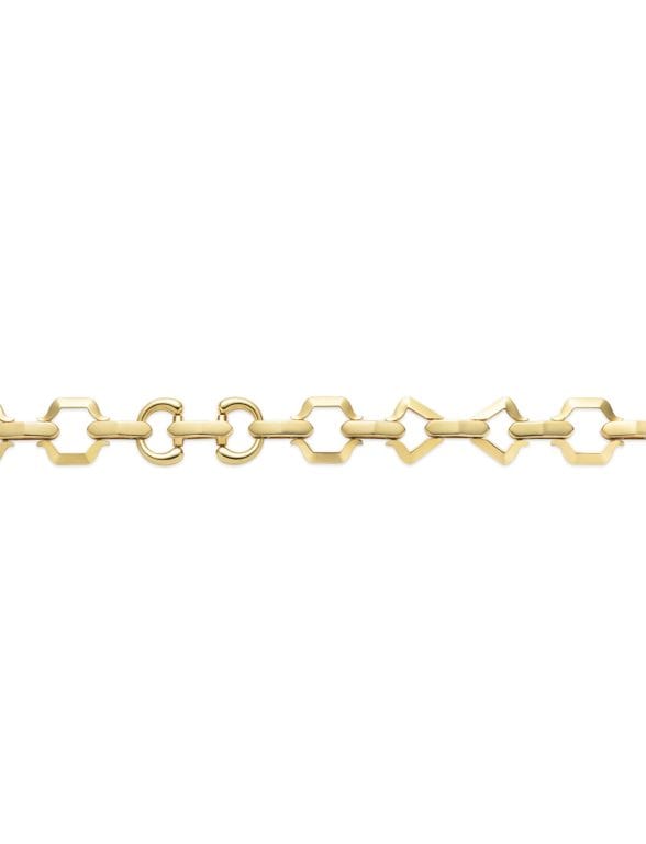 pulsera gucci horsebit oro amarillo 18k