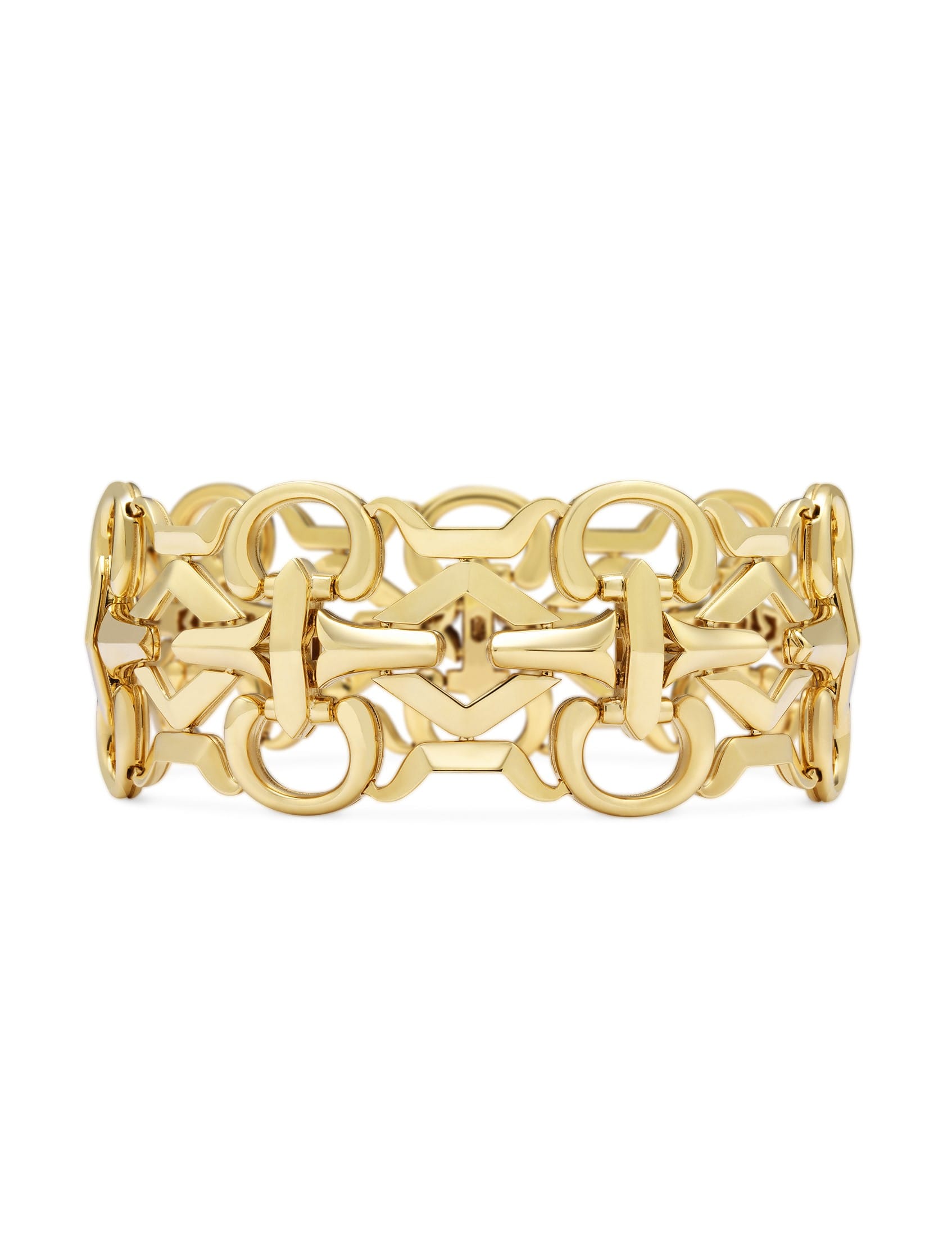 pulsera gucci horsebit oro amarillo 18k
