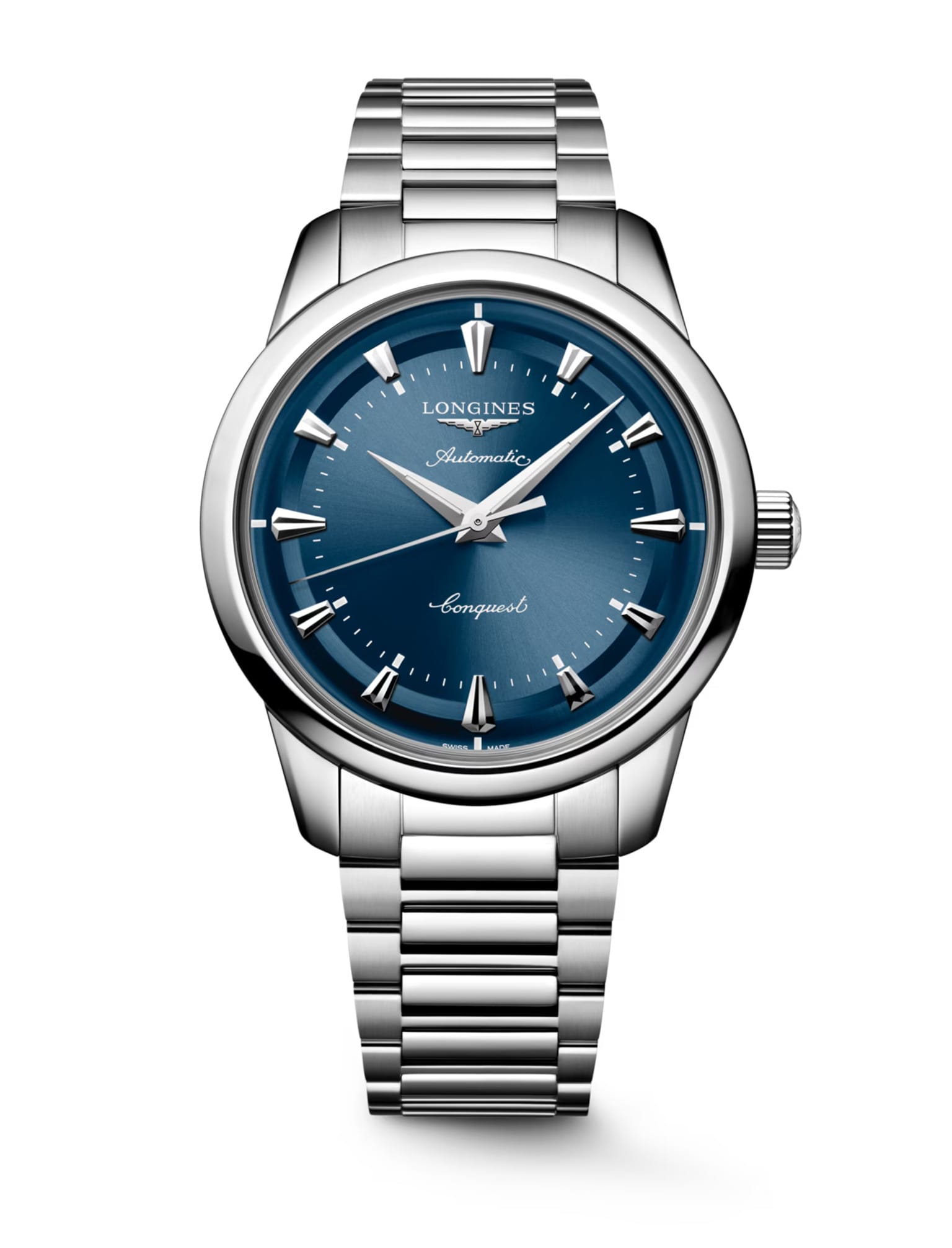 Reloj Longines Conquest Heritage 40mm Ref. L1.650.4.92.6, diseño vintage, tecnología suiza, elegancia años 50.