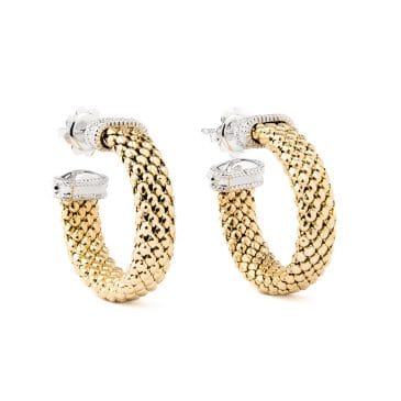 Pendientes Oro Amarillo con Diamantes