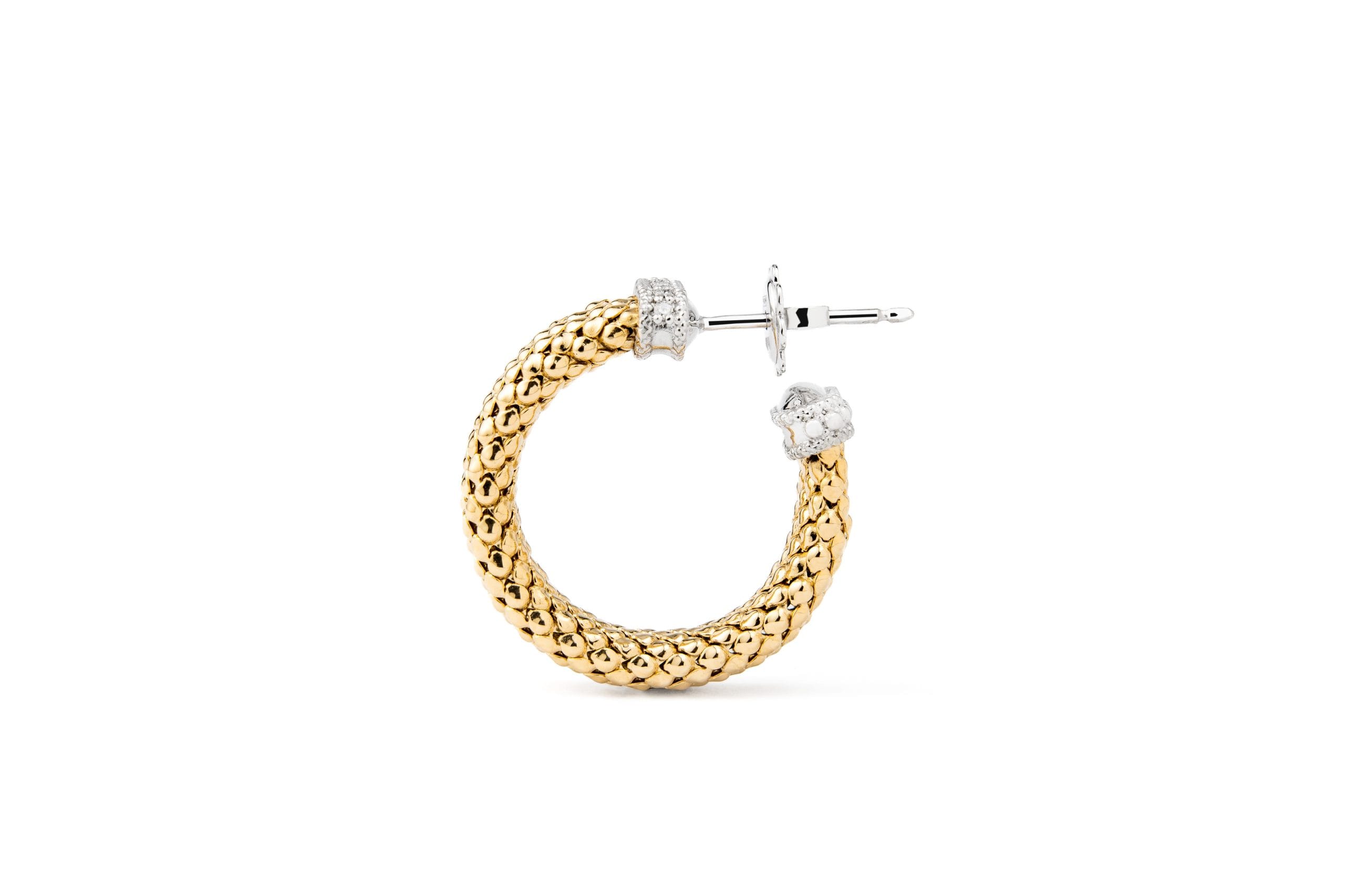 pendientes oro amarillo con diamantes