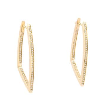Pendientes Oro Amarillo con Diamantes