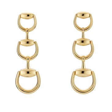 Pendientes Gucci Horsebit Oro Amarillo18K