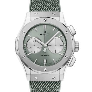 Hublot Classic Fusion Chronograph Titanium Sage Green 45mm