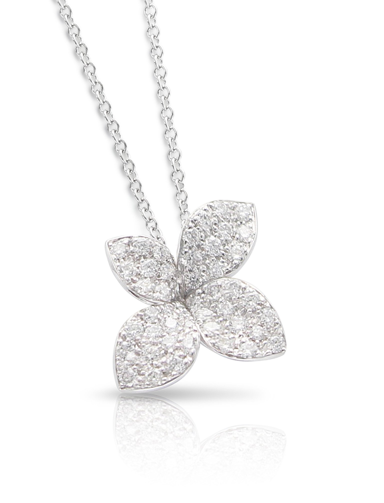 colgante pasquale bruni petit garden oro blanco 18k