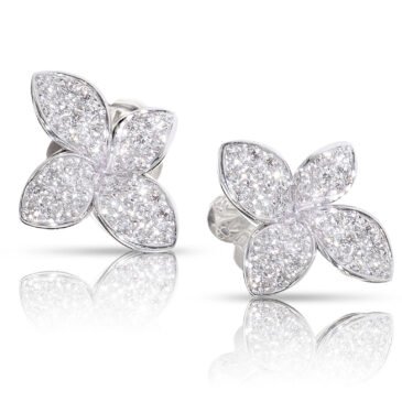 Pendientes Pasquale Bruni Petit Garden Oro Blanco 18K