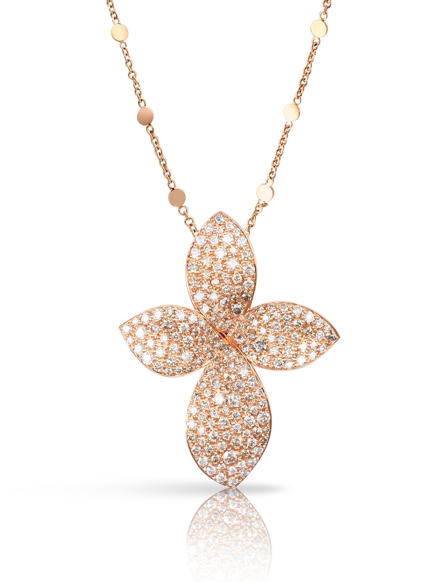 colgante pasquale bruni giardini segreti oro rosa 18k